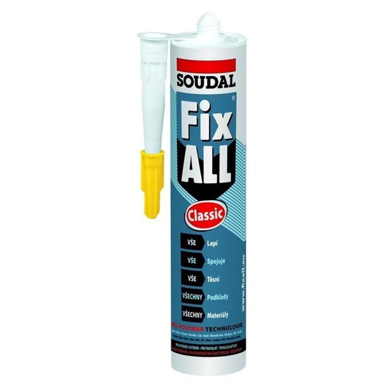 1242102 Lepící tmel SOUDAL FIX ALL Classic 290ml hnědý