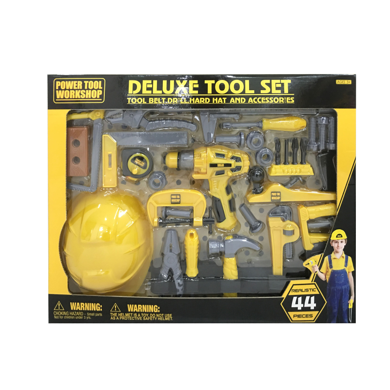 60026323 Hračka G21 Dětské nářadí DELUXE TOOLS, 44 dílů