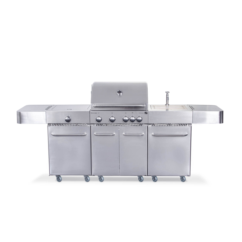 6390330 Plynový gril G21 Arizona, BBQ kuchyně Premium Line 6 hořáků + zdarma redukční ventil