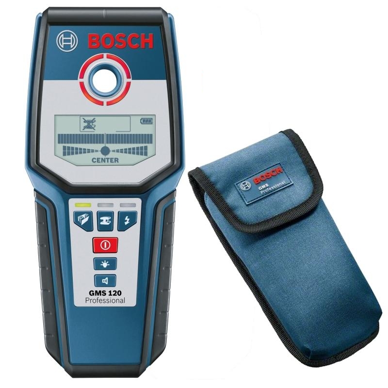 0601081000 Digitální detektor kovů Bosch GMS 120 Professional 0.601.081.000 + DÁREK ZDARMA!