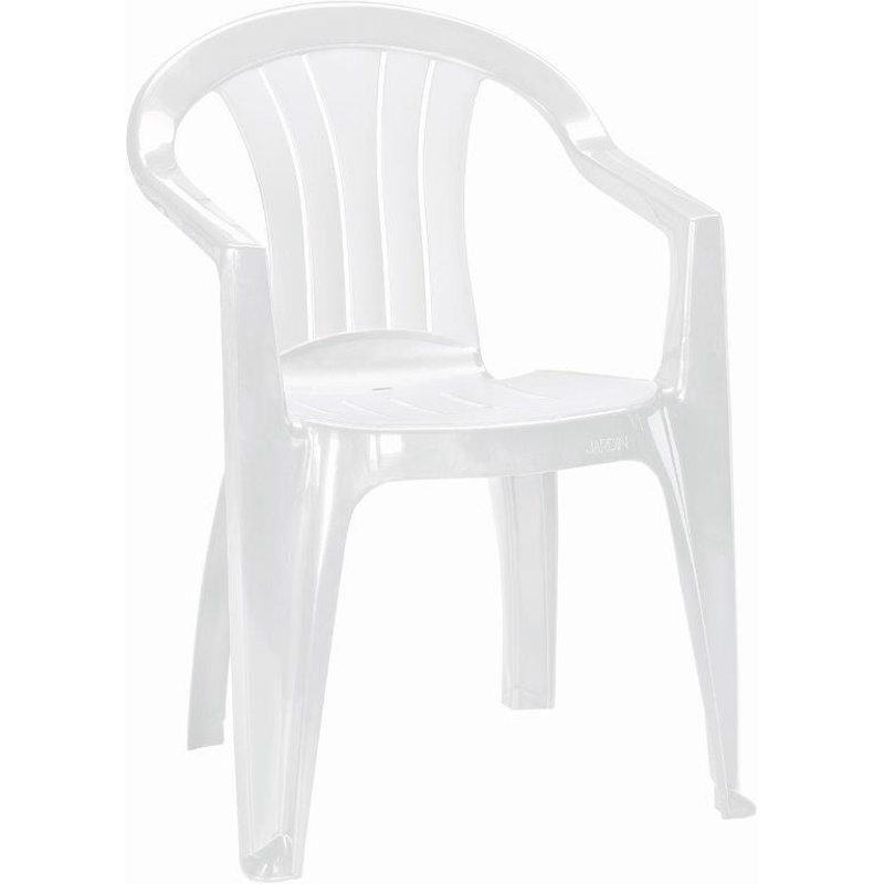 610040 Plastová židle Keter Sicilia Bílá