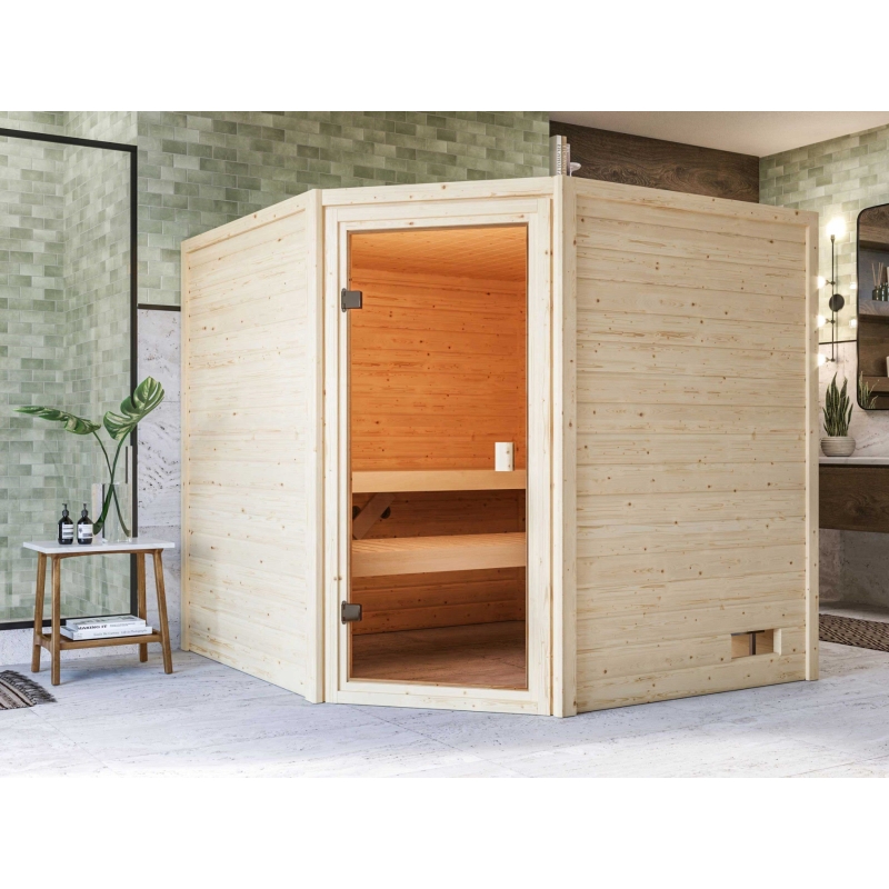 LG2496 Finská sauna KARIBU TILDA (6174)