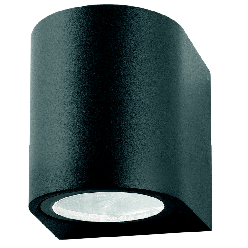 611023 Svítidlo Nova Luce NERO R WALL GREY nástěnné, IP 54, GU10