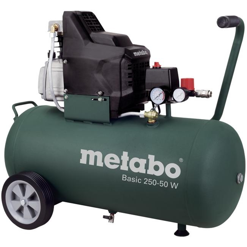 601534000 Olejový kompresor Metabo Basic 250-50 W + DÁREK ZDARMA!