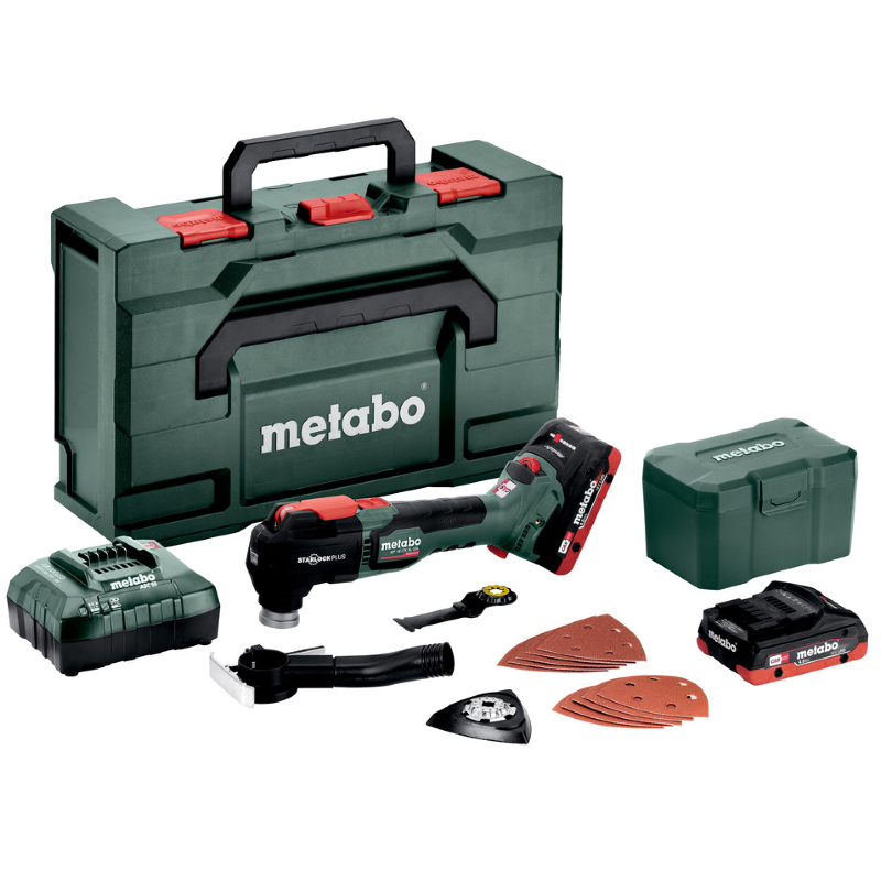 613088800 Aku multitool 18V/2x4,0Ah Metabo MT 18 LTX BL QSL + DÁREK ZDARMA!