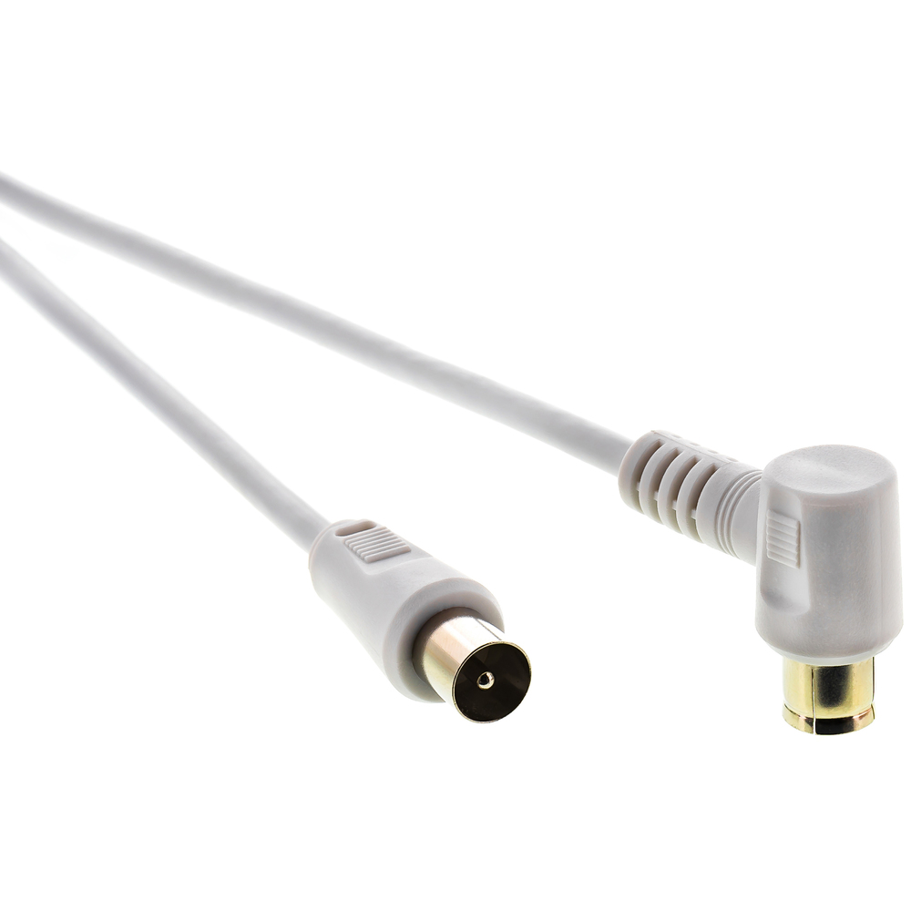 35039753 Anténní koaxiální kabel M-F 90° SENCOR SAV 169-050W