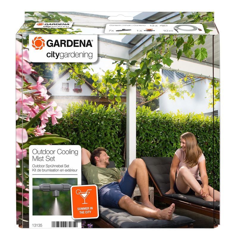 13135-20 Mlhovací hadice venkovní Gardena - sada Nůžky na větve Gardena EnergyCut 750 B