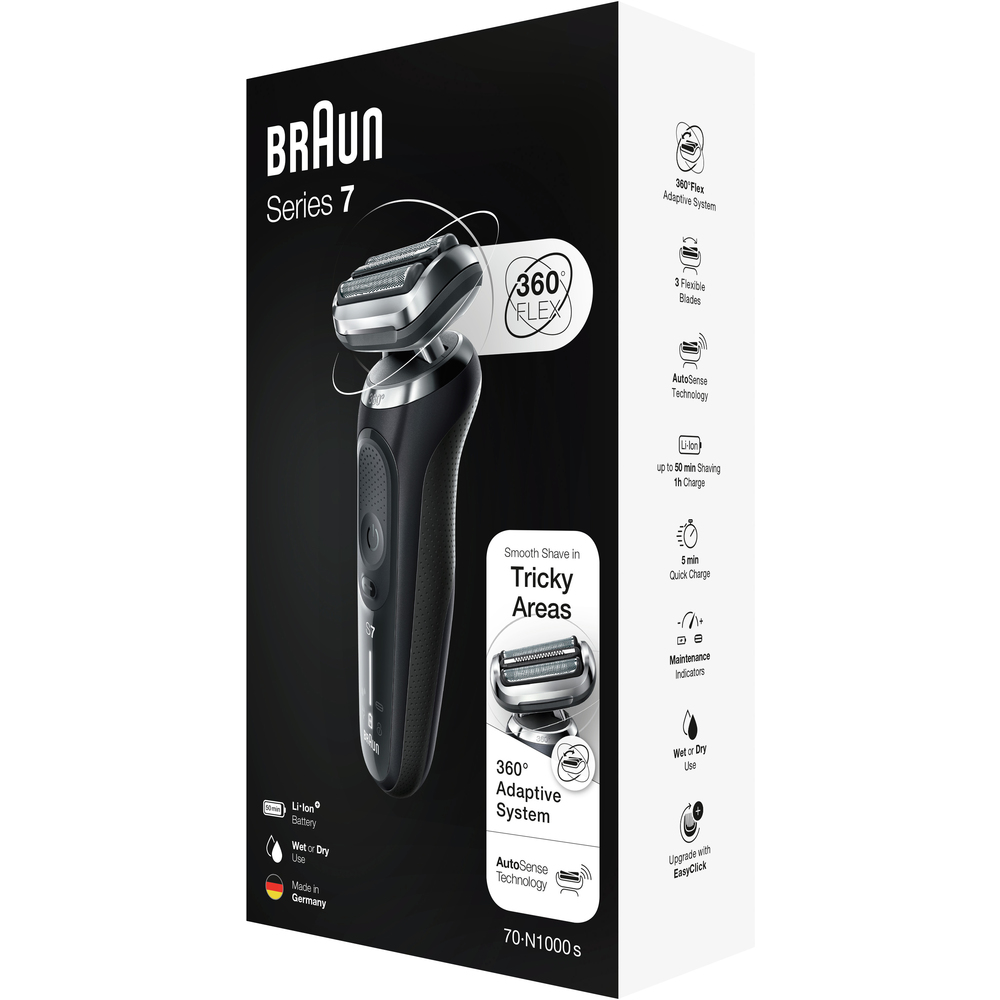 41012846 Holicí strojek BRAUN SERIES 7 1000S BLACK