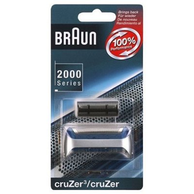 40011636 Náhradní planžeta a fólie BRAUN COMBI PACK 1-20S (2000)