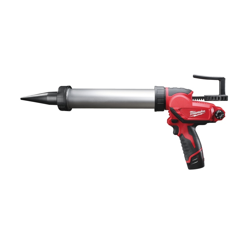 4933441665 Aku kompaktní vytlačovací pistole – 400 ml tuba M12™ 12V 1x2,0Ah Milwaukee M12PCG/400A-201B