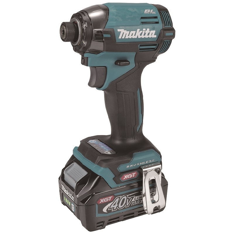 TD002GD201 Aku rázový šroubovák 1/4"Li-ion XGT 40V/2x2,5Ah Makita
