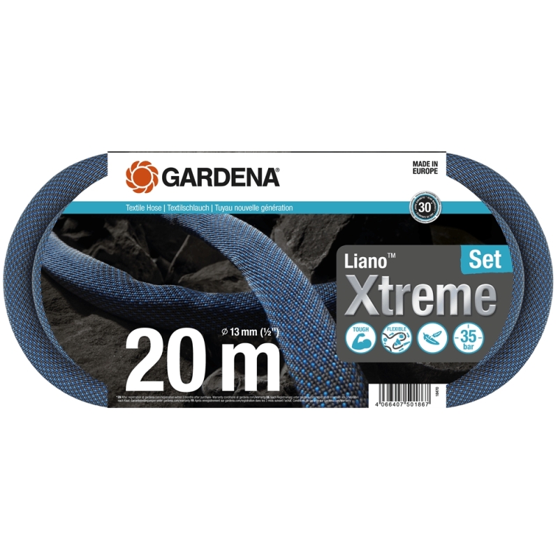 18470-20 Textilní hadice Liano Xtreme 20 m - sada Gardena