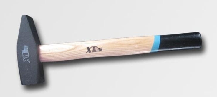 XT33006 Kladivo zámečnické 600g DIN1041 dřevěná násada XTline