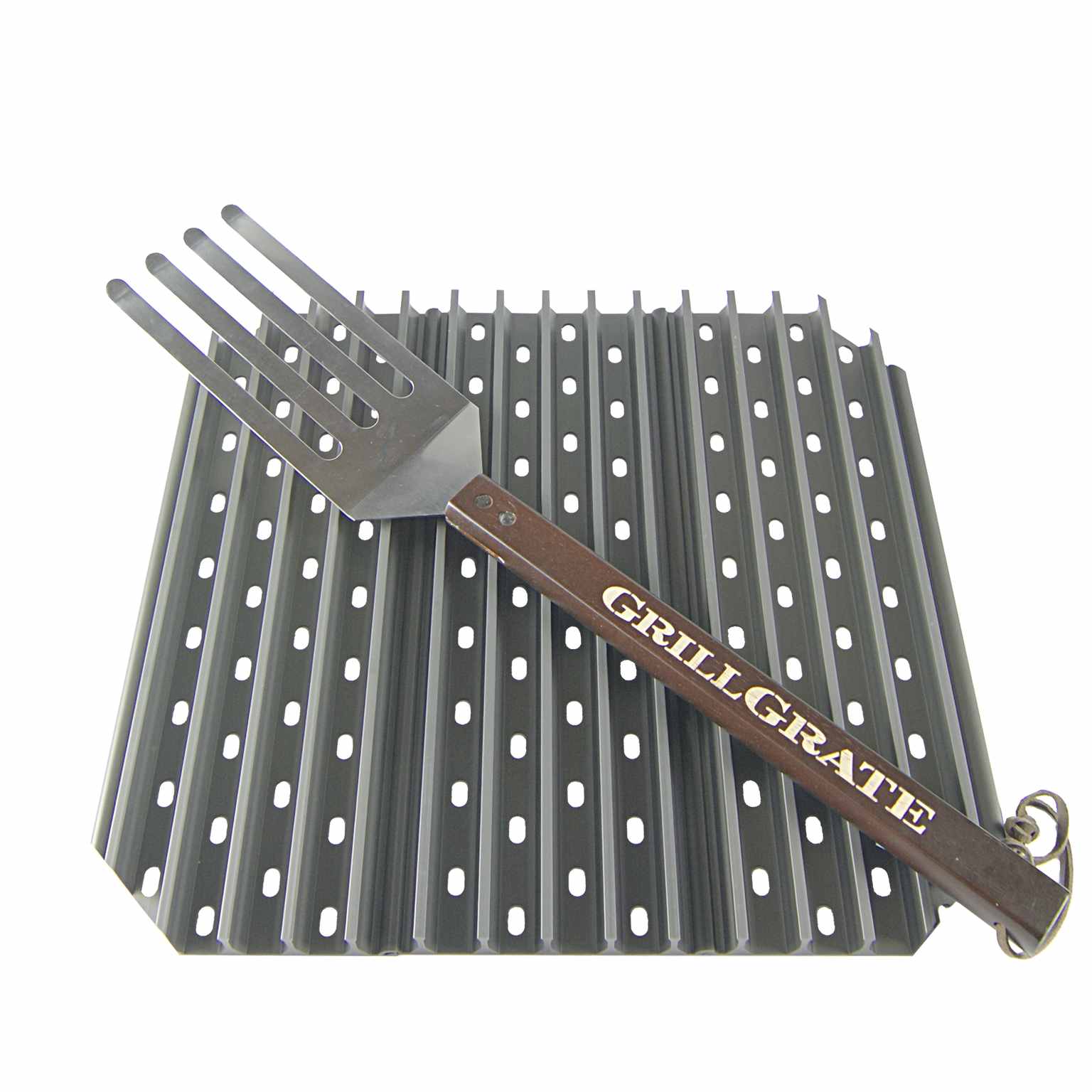 WBGEL Grilovací rošt 46 cm s grilovací obracečkou GRILLGRATE pro Kamado