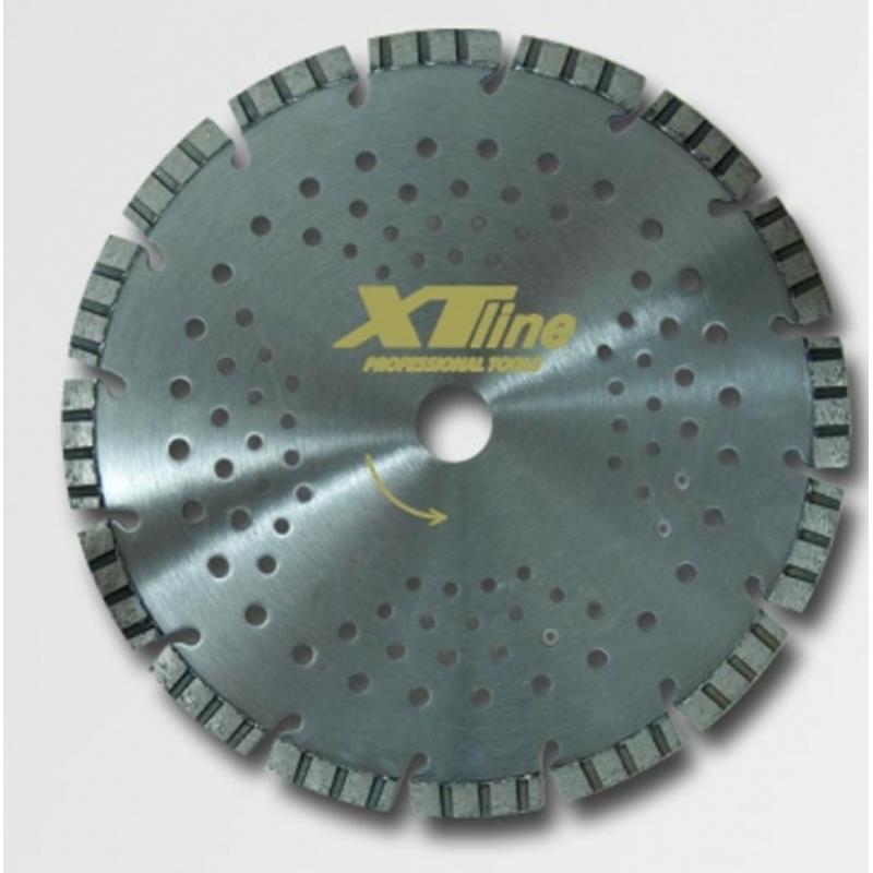 XT165125 Kotouč diamantový turbo segment laser 125x2,2x22,2 Xtline