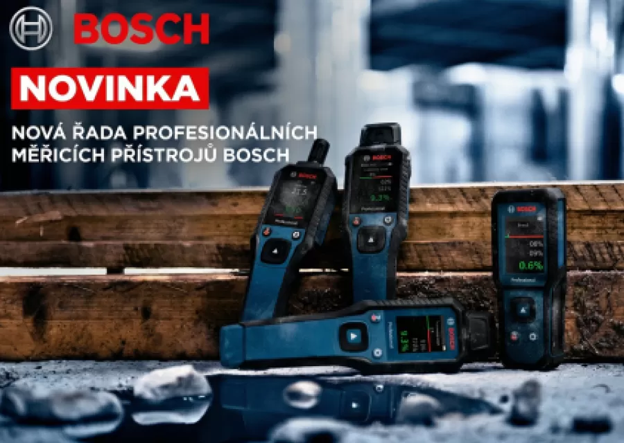 Novinka z řady Bosch EXPERT: vlhkoměr EXMM3-17 se slevou s kódem EXTRA