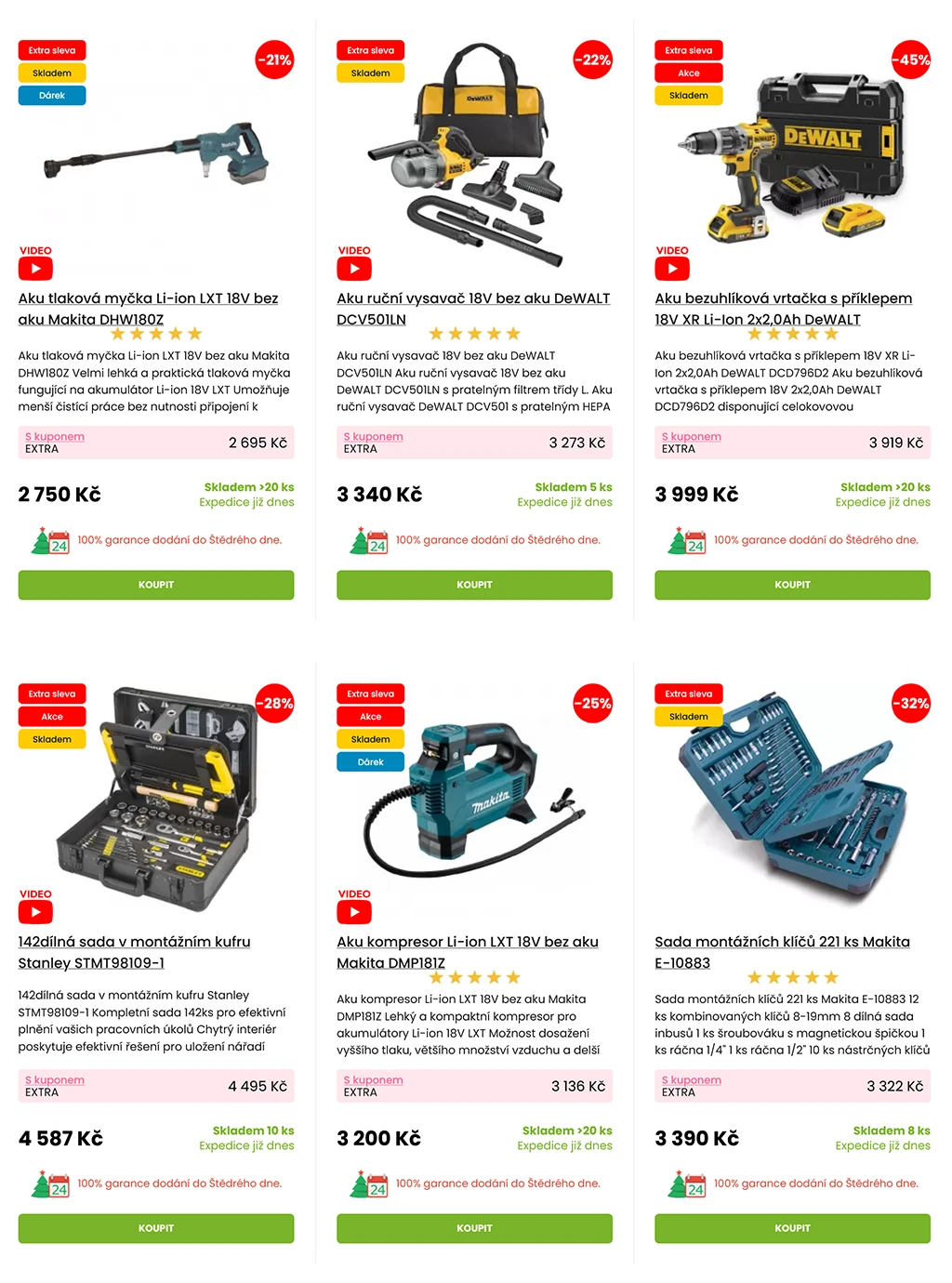 Vánoční tipy TOP 10