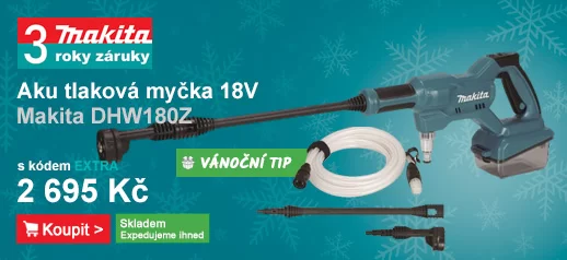 Aku tlaková myčka Li-ion LXT 18V bez aku Makita DHW180Z