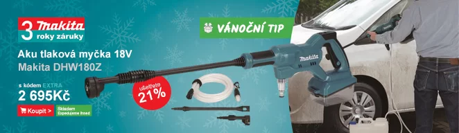Aku tlaková myčka Li-ion LXT 18V bez aku Makita DHW180Z