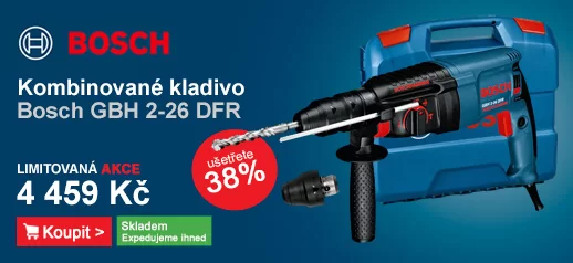 Kombinované kladivo Bosch GBH 2-26 DFR 0.611.254.768