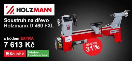 Soustruh na dřevo 230V Holzmann D 460 FXL