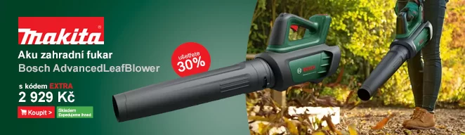 Aku zahradní fukar bez aku Bosch AdvancedLeafBlower 36V-750