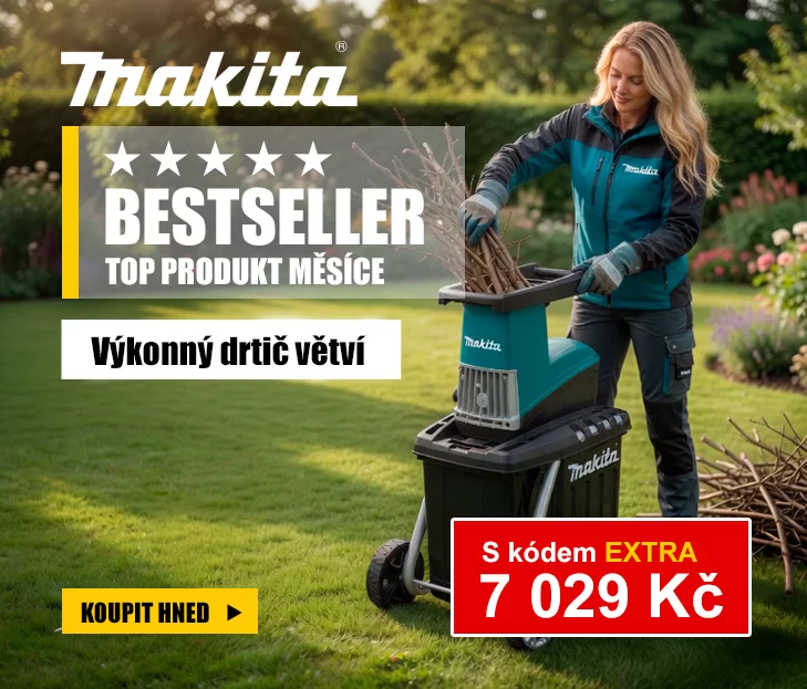 Elektrický drtič větví Makita UD2500