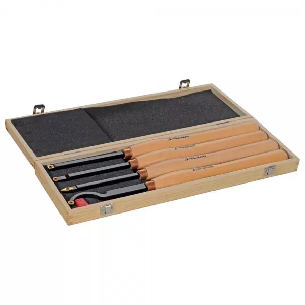 Sada dlát s vyměnitelnými karbidovými hroty HOLZMANN H4TLGM