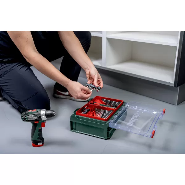 Aku příklepová vrtačka 12V 2x2,0Ah Powermaxx SB Basic Set Metabo 600385710
