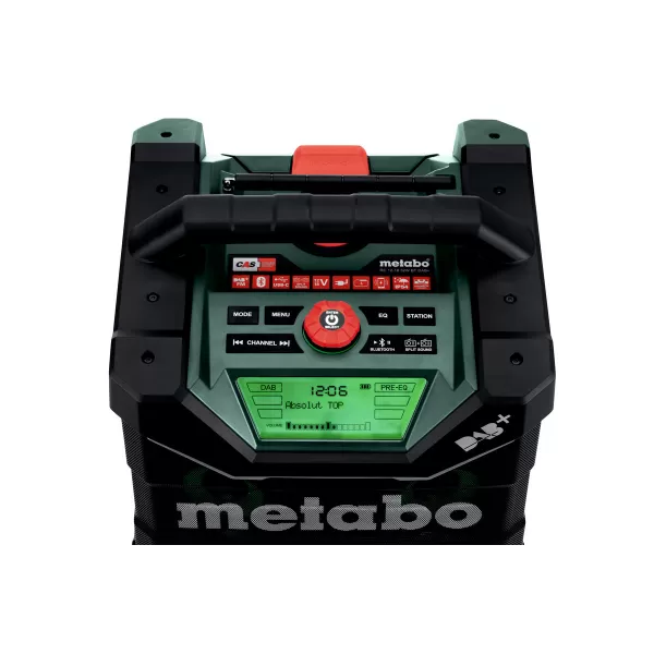 Aku stavební rádio 18V bez aku RC 12-18 32W BT DAB+ Metabo 600779850