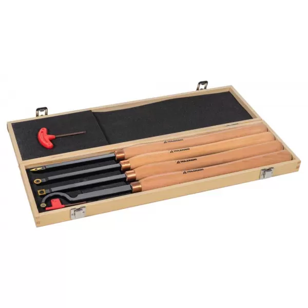 Sada dlát s vyměnitelnými karbidovými hroty HOLZMANN H4TLGXL