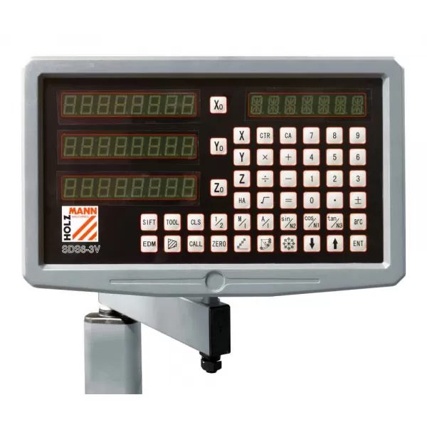Soustruh na kov s 3-osou DRO HOLZMANN ED1500KDIG_400V