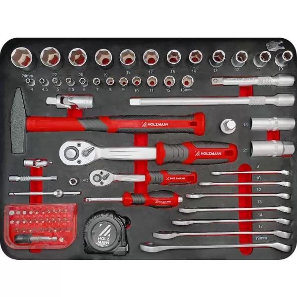 Pojízdný kufr na nářadí Holzmann WZK167PRO