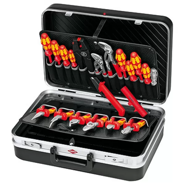 20-dílný kufr na nářadí "Elektro" Knipex 00 21 20