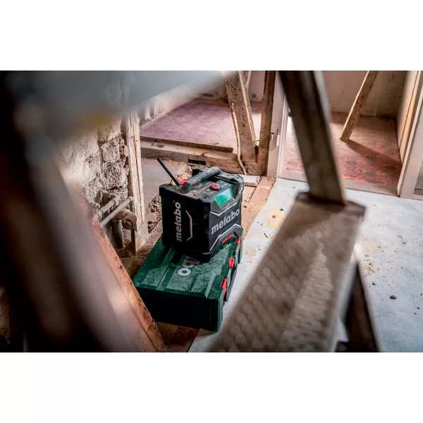 Aku stavební rádio 18V bez aku RC 12-18 32W BT DAB+ Metabo 600779850