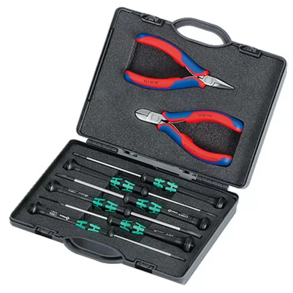 Pouzdro s kleštěmi pro elektroniku Knipex 00 20 18