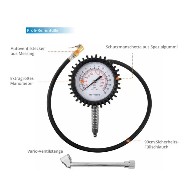 Hustilka pneumatik profi Güde 2756