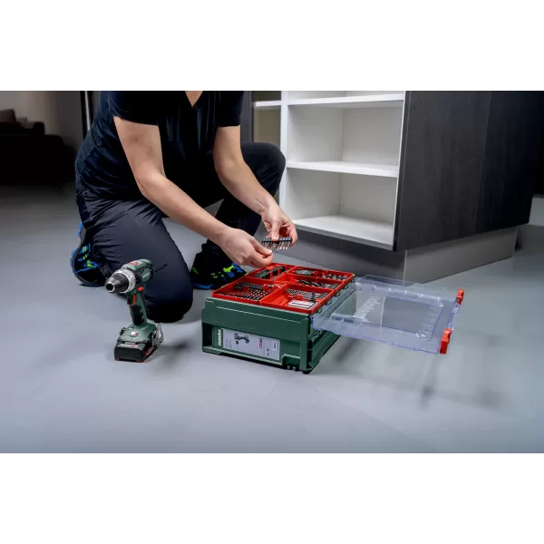 Aku příklepová vrtačka 18V 2x2,0 Ah Metabo SB 18 Set 602245710