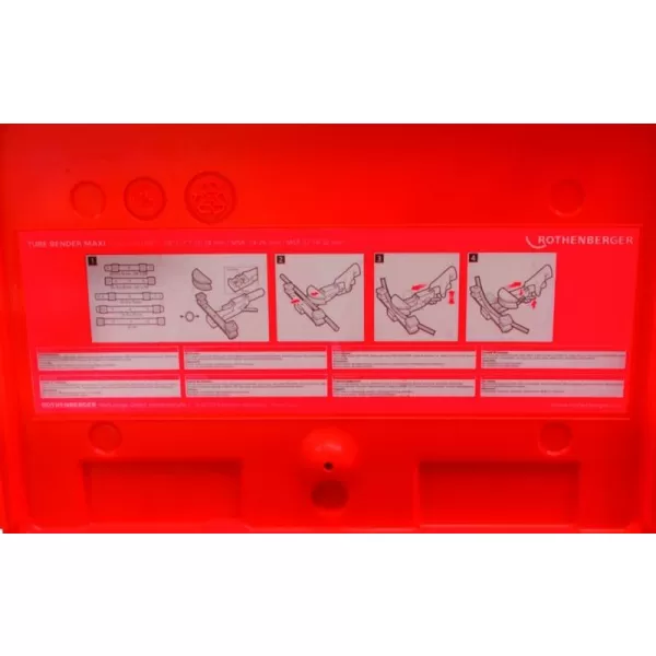 Ohýbačka trubek 14-16-18-20-26mm jednoruční ROTHENBERGER Tube Bender MAXI MSR