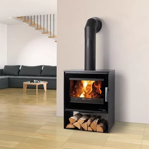 Krbová kamna černá Haas+Sohn SKIVE II