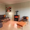 Krbová kamna kachlová černá, zrzavá patina Haas+Sohn DALE 0434717010000