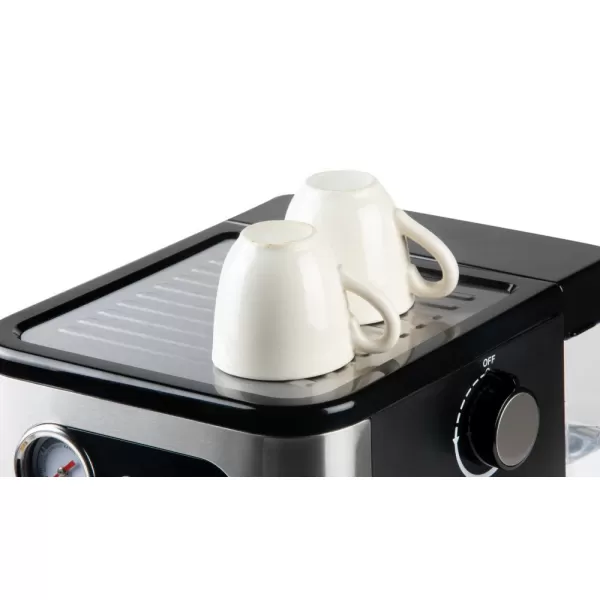 Espresso kávovar pákový - černý - DOMO DO1138K