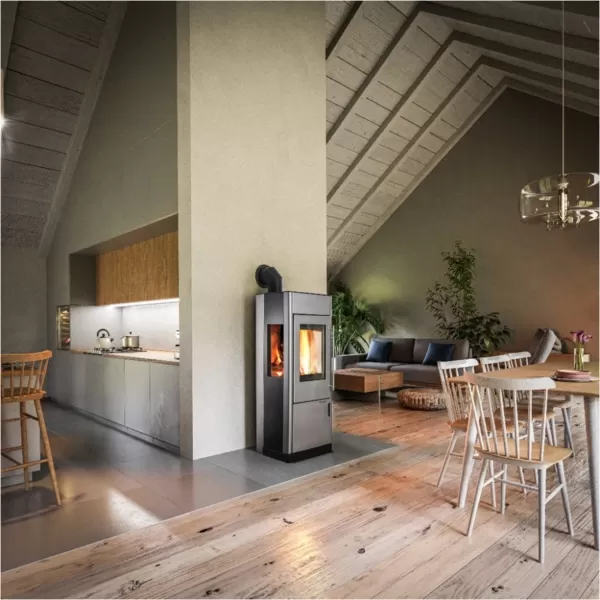 Krbová kamna šedá Haas+Sohn EIFFEL 0433015510000