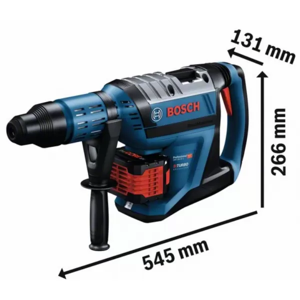 Aku vrtací kladivo SDS-Max 18V bez aku Bosch GBH 18V-45 C BiTurbo 0.611.913.120