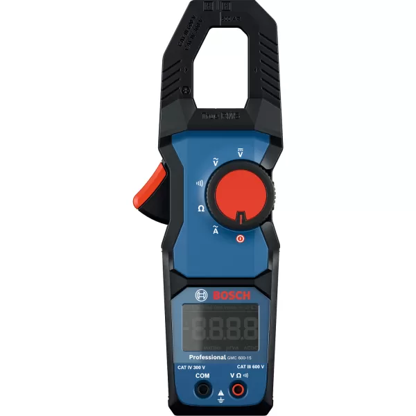 Klešťový ampérmetr GMC 600-15 + MH 1 Bosch 0601077601