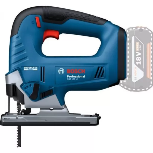 Aku kmitací pila 18V 2x4,0Ah Bosch GST 185-LI 06015B3024