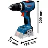 Aku příklepový vrtací šroubovák 18V bez aku Bosch GSB 18V-65