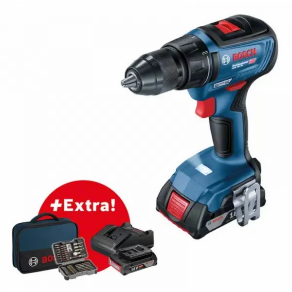 Aku vrtací šroubovák 18V 2x2Ah Bosch GSR 18V-50 0 601 9H5 004