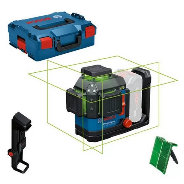 Aku čárový laser 18V bez aku Bosch GLL 18V-120-33 CG 0601065101