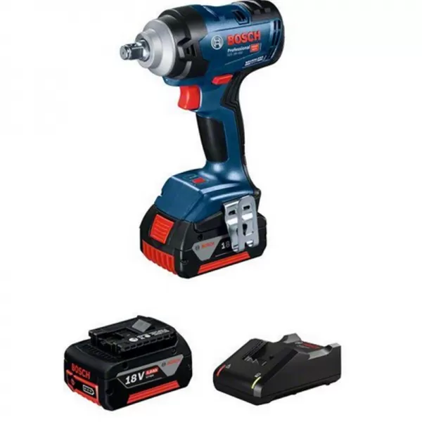 Aku rázový utahovák 18V 2x5,0Ah Bosch GDS 18V-400 06019K0003